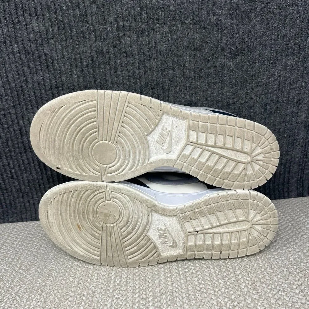 Nike Dunk Low Sail Navy Blue White Wolf Grey Shoes Women’s 8.5 HV2390-100